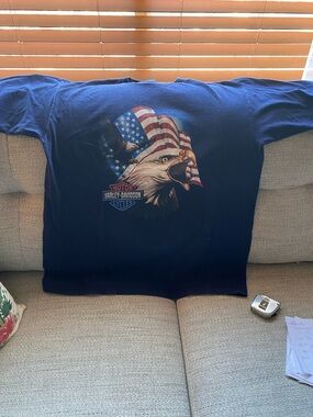 Harley Davidson Cycle Seattle T Shirt  size XL. 24 inch pit to pit. Excellent
